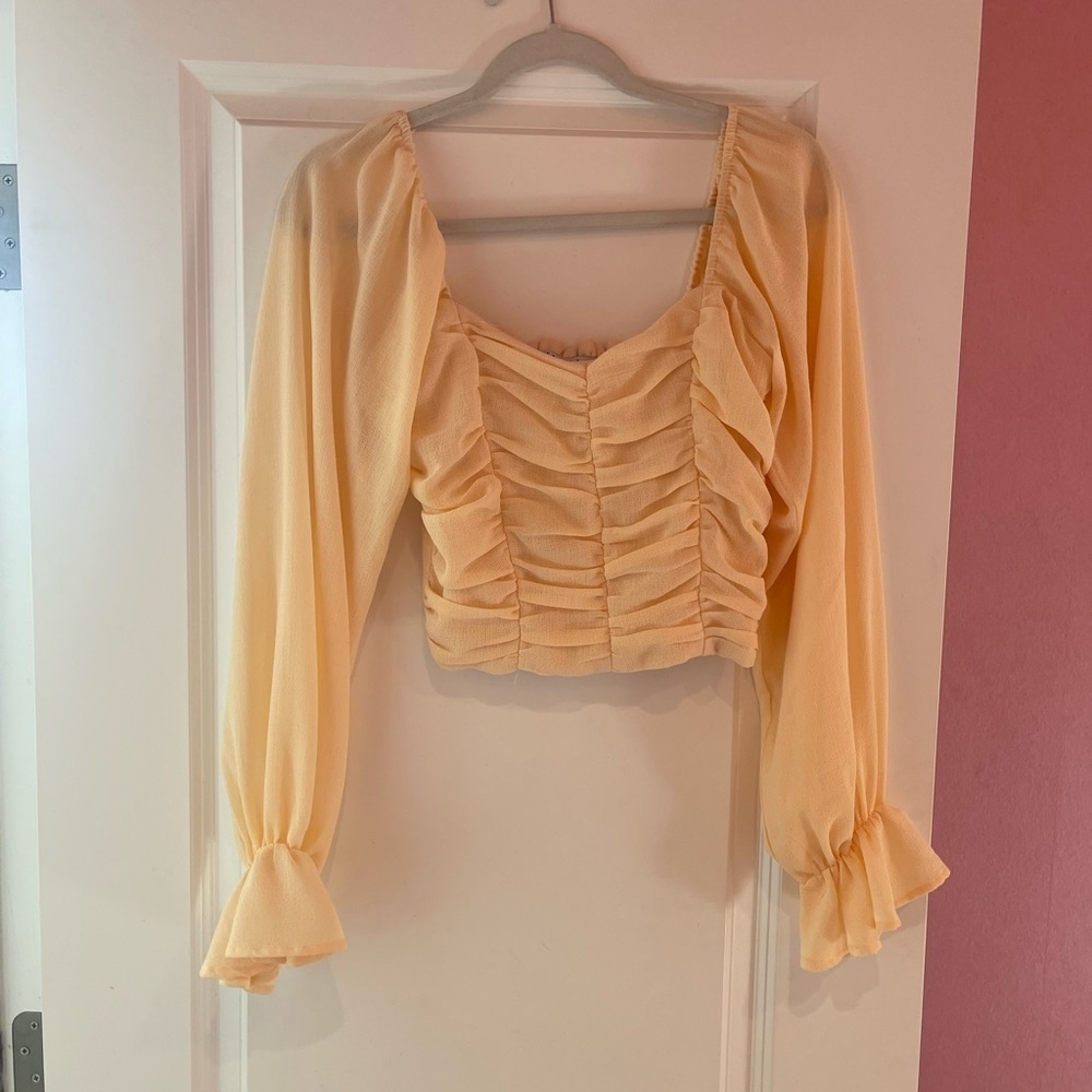 Fav Lix Ruched Blouse